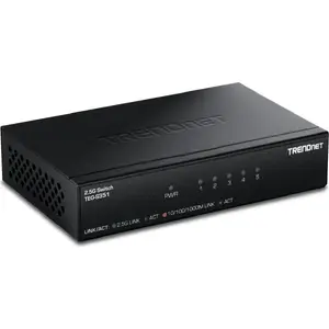 Slēdzis TRENDnet TEG-S351 5 porta 2.5G Ethernet, 5x 2.5G porti