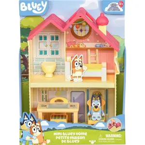 Animal Toy Moose Toys Bluey Mini Heelers Home Multicolour Plastic
