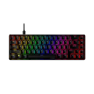 HyperX Alloy Origins 65 Mehāniskā spēļu tastatūra HX Red Vadu RGB