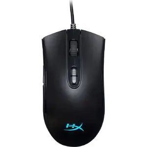 Vadajama spēļu pele HyperX Pulsefire Core ar RGB apgaismojumu, 6200 DPI, optiskais sensors