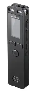Aiwa DVR-A400 Diktofons Iekšējā atmiņa 16000 MB Flash karte Melns