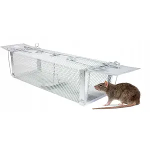 Live-capture Trap RING Q25A KLATKA for martens and rats, model Q25A, metal cage design