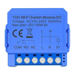 WiFi slēdzis Avatto WSM16-DC-1 1 kanāla sauss kontakts DC