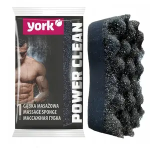 Masāžas sūklis dušai YORK BEAUTY Butterfly Men — mīksta tekstūra, ergonomisks dizains