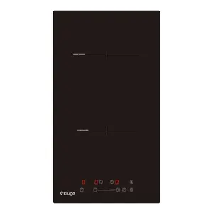 Built-in induction hob Kluge KPI3002B — 4 zones, slide touch control, Boost, 230V, black