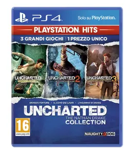 Sony PlayStation 4 Video Game Uncharted: The Nathan Drake Collection PS Hits Developed by Bluepoint Games with PEGI 16 and ESRB T Rating