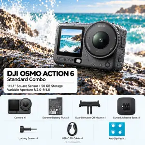 Спортивная камера  DJI Osmo Action 6 Standard Combo