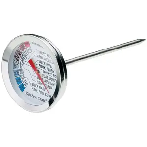 Gaļas termometrs KitchenCraft GB40KCMEATTH līdz 104°C, analogo rādītāju