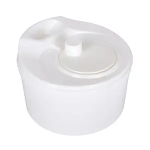 Salātu žāvētājs KitchenCraft GB40KCSSP — plastmasa, 22,5×22,5×15,7 cm, balts