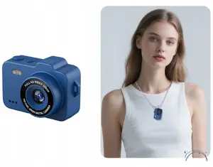 Atslēgu piekariņš ar kameru Xrec X8 12MP zils — kompakta nēsājama kamera 12 MP