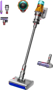 3-in-1 Stick Vacuum Dyson V12 Submarine Dry and Wet HEPA Bagless Cyclonic 29.4 V Battery Nickel and Yellow