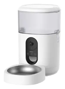 Imou Smart Pet Feeder PF1 Automātiskā mājdzīvnieku barotava Nerūsējošais tērauds Balts Kaķis 4 L Wi-Fi 4 Akumulators Līdzstrāva