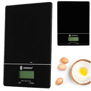 Virtuves svari Springos HA7569 ar LCD displeju — elektroniskie svari