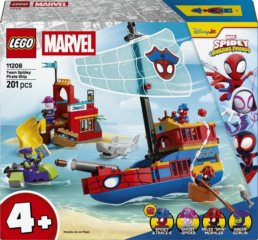 LEGO Marvel Spidey Spidey's Team Pirate Ship (11208) Photo 12