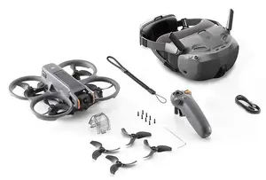 Drons DJI Avata 2 Fly Smart Combo (viena baterija) — kompakts FPV stila komplekts ar vienu akumulatoru