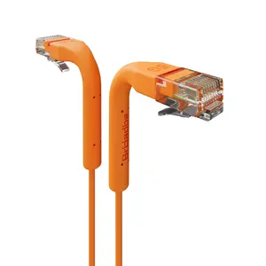 Ethernet savienojuma kabelis Broadbe Slim Patch Cable 5G oranžs 0,1 m Cat6 Slim