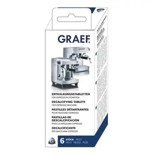 Scale noņemšanas tabletes Graef 145618 mājsaimniecības ierīcēm, iepakojums 6 gab.