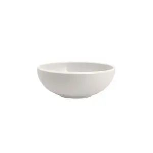 Тарелка для салата Villeroy & Boch New Moon, круглая, фарфор, Ø 16,5 см, белая, 0,75 л, 1 шт