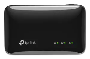 TP-Link M7005 4G LTE bezvadu rūteris Melns Vienas joslas 2.4 GHz Wi-Fi 6 ar baterijas barošanu