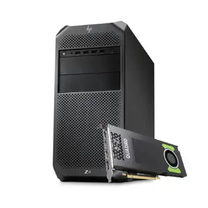 Darbstacija HP Z4 G4 W-2145 Mini Tower — Intel Xeon W-2145 3.7/4.5 GHz, 64 GB DDR4, 512 GB SSD, NVIDIA Quadro P4000 8 GB, Windows 11 Pro, 750 W, melna