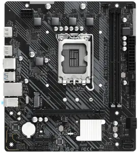 ASRock H610M-HDV/M.2 D5 Gen5 Micro ATX Intel LGA 1700 DDR5 PCI Express 5.0 Mātesplate
