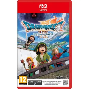 Video Game: Square Enix Dragon Quest VII Reimagined — Standard Edition for Nintendo Switch 2, ESRB E10+, PEGI 12, release 05/02/2026