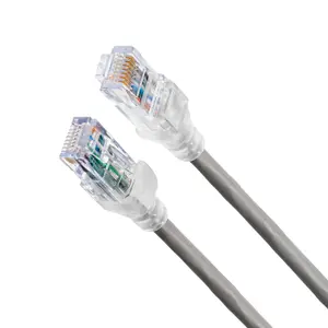 Патч‑корд Belden 10GX Cat6a U/UTP LSZH, 2 м, RJ-45–RJ-45, серый