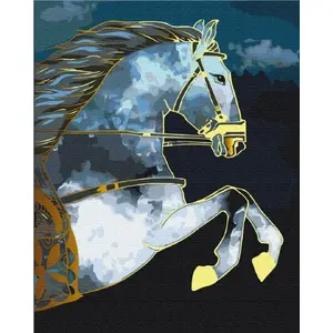 Cormoran Paint it! BS53041 — decorative paint motif 'Złoty koń' by Cormoran