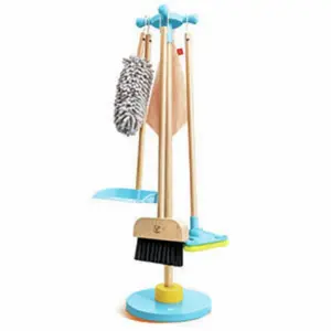 Bērnu slota ar lāpstiņu Hape Clean Up Broom Set, daudzkrāsaina, 3–8 gadu vecumam