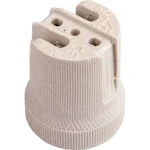 Lampas pamatne Kanlux HLDR-E27 keramiska E27 (02160)