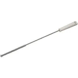 Vikan cauruļu tīrītājs 50 cm, Ø 6 cm, balts — poliesters/PP/nerūsējošais tērauds, vidēja cietība