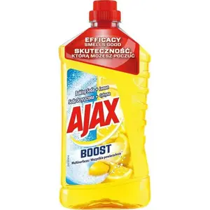 Tīrīšanas līdzeklis Ajax universāls Soda + Lemon 1 l dzeltens
