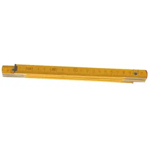 Mērīšanas instruments Top Tools saliekamā koka lineāls 1 m modelis 26C011