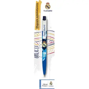 Pildspalva Astra RM-155 Real Madrid automātiskā — modelis 4, standarta lodītes asmenis, saderīga ar pildspalvu pildījumiem