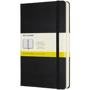 Blociņš Moleskine 322874 — cieta vāka rakstāmblociņš, kabatas izmērs, līnētas lapas