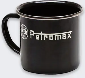 Krūze Petromax PX-MUG-S melna, viena 0,37 L