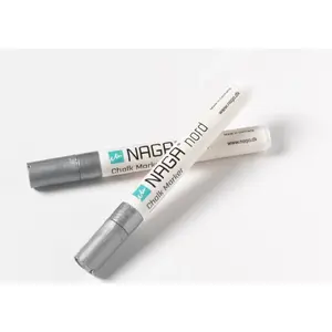 Марķieri NAGA 4,5 mm sudraba gals, iepakojumā 2 gab.
