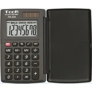 Kalkulators Toor Electronic TR-2253K — galda pamata kalkulators, darbina ar bateriju, kompakts