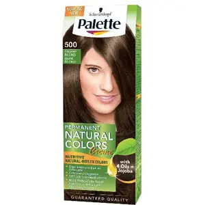Краска для волос Palette Permanent Natural Colors Тёмный блонд 500, 1 уп.