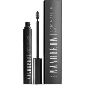 Uzacu laminēšanas želeja Nanobrow Melna 7 ml