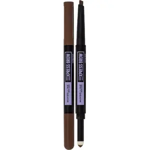 Uzacu zīmulis Maybelline Express Brow Satin Duo 0,71 g Medium Brown
