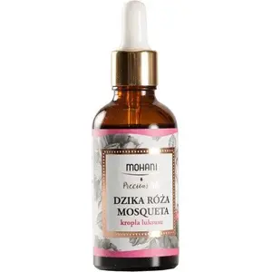 Rožu krūma eļļa Mohani Precious Oils mosquet 50 ml — auksti spiesta ādas eļļa