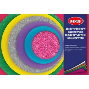Pašlīmējošs krāsains papīrs ar mirdzumu A5/8K Beniamin (466685)