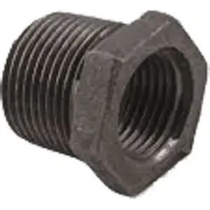 INVENA редукция черная 3/2 x 1" ZR-20-403, соединительный фитинг