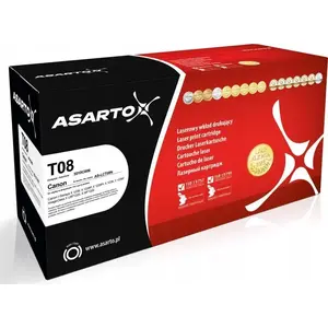 Toners Asarto priekš Canon T08 AS-LCT08N, melns, 11 000 lappušu