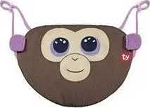 ty Coconut Brown Monkey plush toy, cotton/polyester, 90×60×5 mm, beige/brown