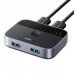 UGREEN slēdzis 2x USB-C uz HDMI AW502 2‑1, 4K 60Hz