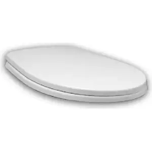 Toilet seat Basic A161101010, model A161101010, standard oval shape, white