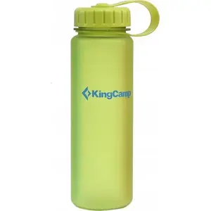 Sport water bottle KingCamp Tritan 0.5 L (green) - lightweight BPA-free bottle for outdoor activities