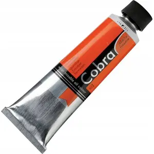 Eļļas krāsa Cobra Artist ūdenī šķīstošā Vermilion 311 – mākslinieku eļļas krāsa, tūbiņa 40 ml